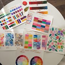 Mi Proyecto del curso: Creación de paletas de color con acuarela. Een project van Aquarelschilderen van Mariajosé Alemán Rosas - 06.02.2020