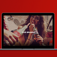 Coca-Cola Macedonia. Un progetto di Design e Web design di Trini García - 07.02.2020