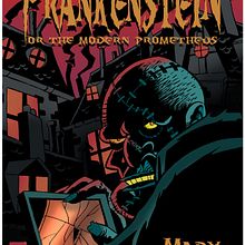Frankenstein de Mary Shelley. Projekt z dziedziny Kreat, wność, Trad, c, jna ilustracja, Ilustracja c, frowa, Grafika ed i torska użytkownika Alberto Peral Alcón - 07.02.2020