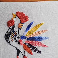 Proyecto final para  "Técnicas de bordado: ilustrando con hilo y aguja". Embroider project by Rodolfo Arteaga Diez - 02.07.2020