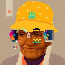 Time Lapse Twin. Digital Illustration project by Samuel Rodriguez - 01.07.2020