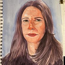 Mi Proyecto del curso: Retrato artístico en acuarela. Projekt z dziedziny  użytkownika José Miguel Morales Gómez - 19.03.2020