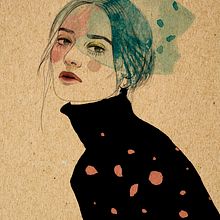 Rainy mood. Drawing, Traditional illustration, and Digital Illustration project by Sonia Ródbal - 02.08.2020