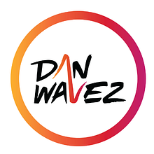 Logotipo Dj DAN WAVEZ. Graphic Design project by Marcela Zuluaga - 02.10.2020