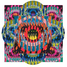 Fractales eléctricos. Collage, Graphic Design, Traditional illustration, and Screen Printing project by Ilse Argüero - 02.09.2017