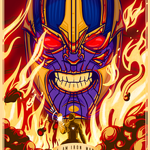 Mi Proyecto del curso: Ilustración vectorial: más volumen y rock and roll. Design, Poster Design, and Traditional illustration project by David Lopez Guerrero - 02.10.2020