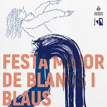 Festa Major de Blancs i Blaus 2019 Ein Projekt aus dem Bereich Grafikdesign und Traditionelle Illustration von Enric Lax Sulé - 24.08.2020