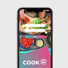 Cook Me Mobile App. Un proyecto de Desarrollo Web, Diseño de apps y UX / UI de Jorge López Monedero - 18.02.2018