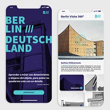 Berlin 360º Mobile App. Un proyecto de Diseño de apps, Diseño Web y UX / UI de Jorge López Monedero - 10.05.2017