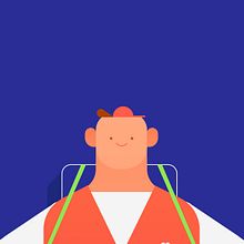 Rappi App. Animation, Character Animation, Character Design, and Motion Graphics project by Gino Lloreda Álvarez - 02.10.2020