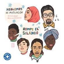 Campaña #StopMGF Médicos del Mundo. Un progetto di Creatività, Disegno di ritratti, Design, Illustrazione tradizionale, Illustrazione digitale e Pubblicità di Ana Cebrian Martinez - 10.02.2020