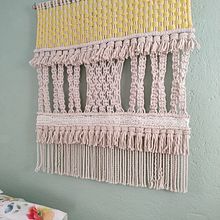 Mi Proyecto del curso: Introducción al macramé: creación de un tapiz decorativo Ein Projekt aus dem Bereich Makramee von Javiera Oliva - 10.02.2020