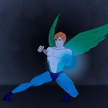 Mi Proyecto del curso: Ilustración para cómics: anatomía de un superhéroe. Projekt z dziedziny R i sunek użytkownika Noelia Gómez Moreno - 10.02.2020