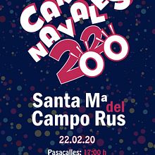 Cartel Carnaval 2020. Projekt z dziedziny Projektowanie graficzne użytkownika Natalia Araque Laosa - 11.02.2020