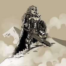 Warrior. Een project van  Schetsen y Stripboek van Josep Giró - 22.01.2020