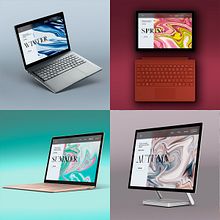 Estaciones / Seasons. Design, Graphic Design, and Web Design project by Alvaro Santamaría Muñoz - 02.11.2020