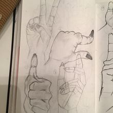 Partes del cuerpo. Artistic Drawing project by elena_ocanyap - 02.11.2020