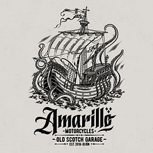 Amarillo Motorcycles. Un proyecto de Br, ing e Identidad e Ilustración tradicional de Alex Patrocinio Guerrero - 11.02.2020