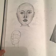 Caras. Portrait Drawing project by elena_ocanyap - 02.11.2020