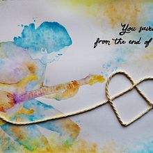 You saved me. Fine Arts, Creativit, Drawing, Pencil Drawing, Artistic Drawing, Portrait Drawing, Traditional illustration, Lettering, Music, Painting, and Watercolor Painting project by Alexia Sánchez Sancibrián - 11.15.2019