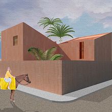 Mi Proyecto del curso Ein Projekt aus dem Bereich Digitale Architektur, Architektur, Grafikdesign, Innenarchitektur, Innendesign, L, schaftsbau, Collage und Architektonische Illustration von dani_topete - 09.02.2020