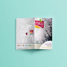 Díptico Milco. Un proyecto de Diseño gráfico de Luis Alfonso Herrera Diez - 12.02.2020