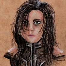 Mi Proyecto del curso:  Retrato realista con lápices de colores. Un progetto di Disegno realistico di Julio Cesar Delgado Ramirez - 12.02.2020
