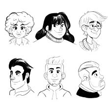 Bocetos en Procreate. Drawing, and Pencil Drawing project by Diana Hernandez - 12.26.2019