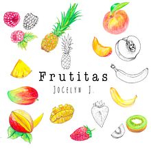 Frutas! Ein Projekt aus dem Bereich Zeichnung, Tattoodesign und Traditionelle Illustration von Jocelyn Jota - 06.02.2020