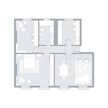 London apartment. 3D, Decoration, Interior Design, Graphic Design & Interior Decoration project by Eva Lafuente - 02.13.2020