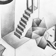 Perspectiva 3. Pencil Drawing project by Ale Ubieta - 02.13.2020
