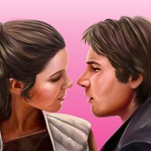 Leía & Han . Un proyecto de Ilustración tradicional e Ilustración digital de Oscar Martinez - 14.02.2020
