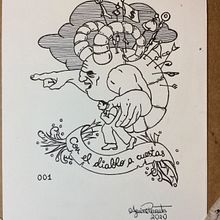 Dibujo_onirikapost_001. Un proyecto de Dibujo de Carlos Aguirre - 14.02.2020