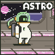 Mi Proyecto del curso - Animación de personajes en pixel art para videojuegos: ASTRO. Animation, 2D Animation, Character Animation, and Pixel Art project by Asier Astorga Casado - 02.14.2020