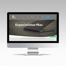 Desarrollo web para iTMacsolutions, Servicio Técnico Apple Madrid. Un proyecto de Desarrollo Web y Diseño Web de javier de la calle hernandez - 14.02.2020