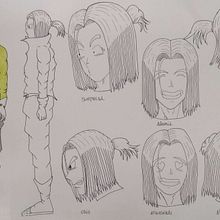 Meu projeto do curso: Criação de personagens de mangá. Desenho projeto de Jorge Ferreira - 14.02.2020