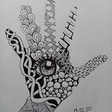 Mi Proyecto del curso: Dibujo para principiantes nivel -1. Projekt z dziedziny Trad, c i jna ilustracja użytkownika Kyomi Voice - 14.02.2020
