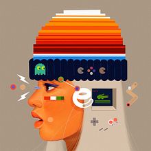 Pixel Beanies. Traditional illustration project by Samuel Rodriguez - 08.15.2019