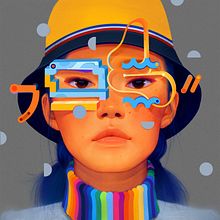 Bucket Hat Battle. Un progetto di Illustrazione digitale e Illustrazione tradizionale di Samuel Rodriguez - 15.08.2019
