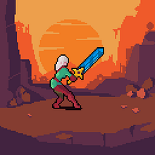 Mi Proyecto del curso: Introducción al diseño de personajes en pixel art Ein Projekt aus dem Bereich Zeichnung von juanmanolo - 15.02.2020