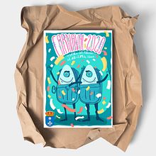 Cartel Carnavales 2020. Design de cartaz, Design digital, e Design gráfico projeto de Kike Martínez - 15.02.2020
