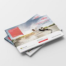 Fujitsu / FIS brochure Ein Projekt aus dem Bereich Verlagsdesign von ocivico - 31.07.2019