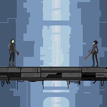 Mi Proyecto del curso: Tributo BLAME!. Un proyecto de Pixel art de nicolasbassano - 19.02.2020