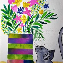 " Mi imaginario" .Mi Proyecto del curso: Técnicas de ilustración para desbloquear tu creatividad Ein Projekt aus dem Bereich Bildende Künste von Loli Crespo - 17.02.2020