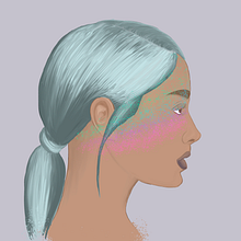 Ariana Grande ... Ein Projekt aus dem Bereich Traditionelle Illustration und Digitale Illustration von alehueso99 - 17.02.2020