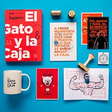 El Gato y La Caja - Anuario 2016. Un progetto di Direzione artistica, Design editoriale e Graphic design di The Negra - 17.02.2020