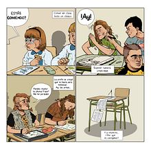 Castigad@, el minicomic. Comic, Traditional illustration, and Children's Illustration project by Rosa Codina - 02.17.2020
