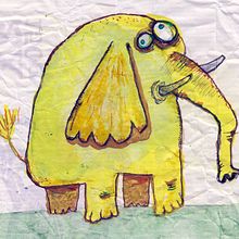 Elefantitos.... Un projet de Dessin, Conception de personnages et Illustration jeunesse de Salva Insa - 18.02.2020