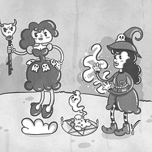 My project in Illustrated Characters Factory course. Digital Illustration project by Lorrane Lillian - 02.18.2020