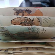 Estudos em Aquarela. Projekt z dziedziny Trad, c i jna ilustracja użytkownika Juliana Miranda - 18.02.2020